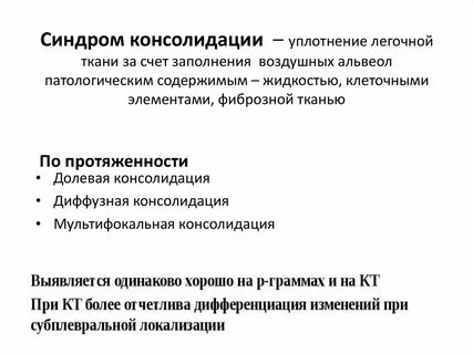 Участок легочной ткани