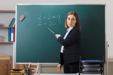 Учительница с ее
