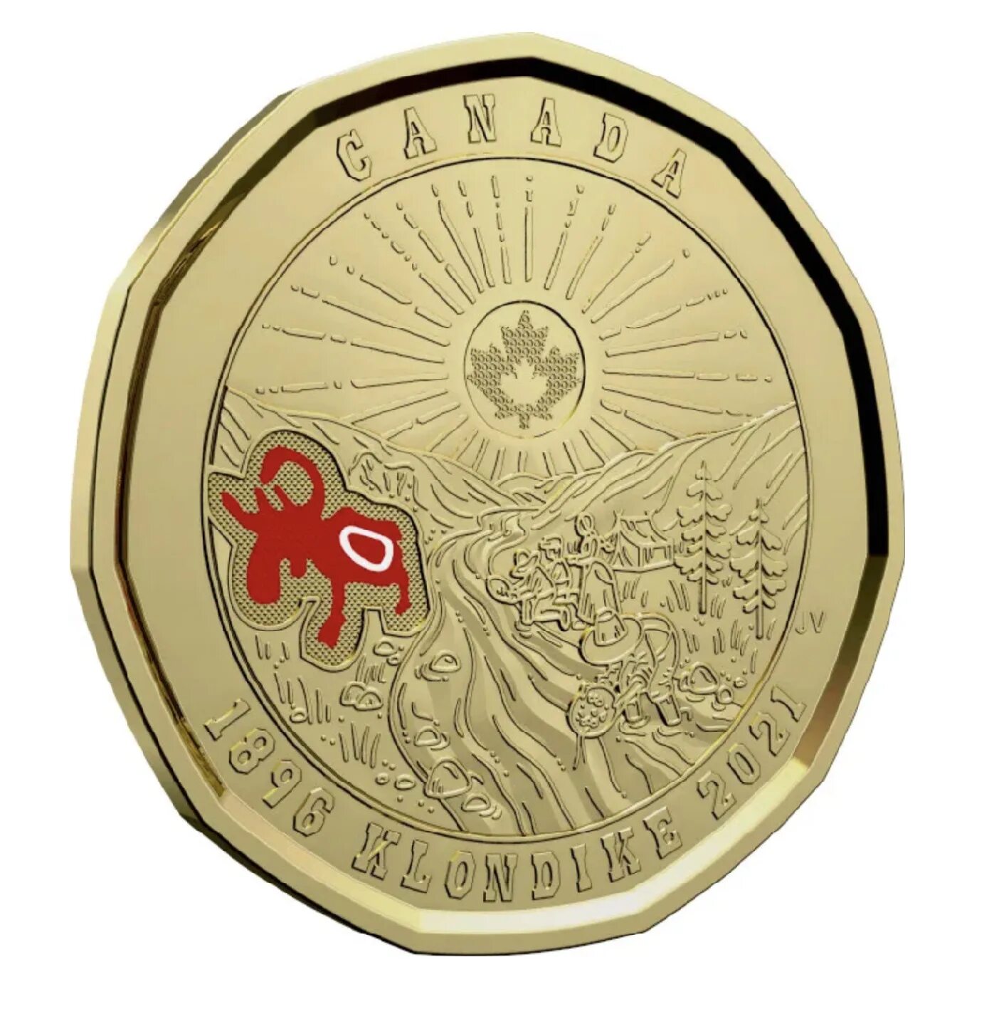 Клондайк монеты. Монеты Канада 1 доллар. Монеты Канада 1 доллар 2021. Канадский доллар монета. Канадские золотые доллары.
