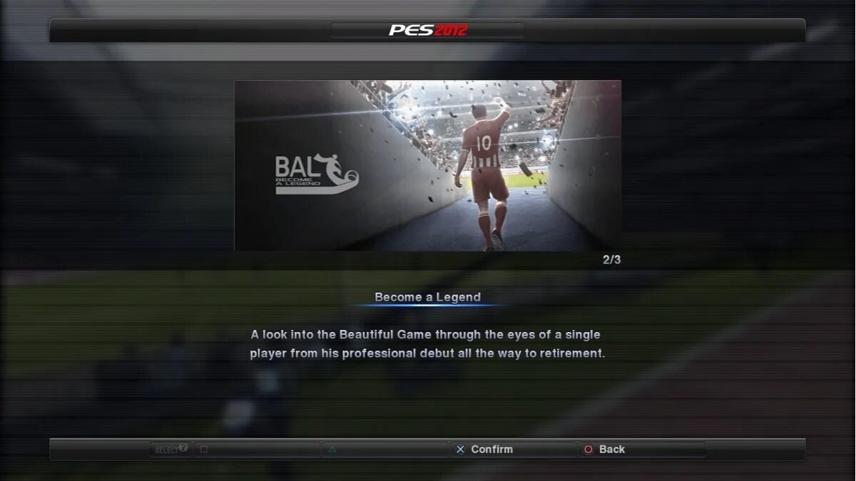 Игра стань легендой. PES 2012 системные требования. PES 2012 режим легенды. Картинки Evolution Pro.
