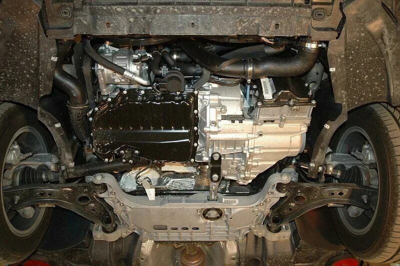Фольксваген Джетта 2008 год вид двигателя снизу. Шкода а5 1.8 днище. Защита картера Passat b6 2008 1.6.