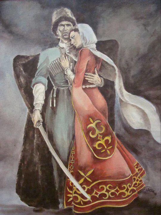 Девочка на осетинском