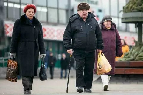 Пенсионеры минска