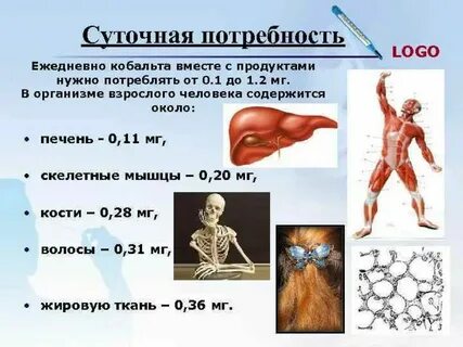 Роль в организме k