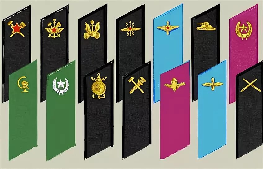 погоны роды войск