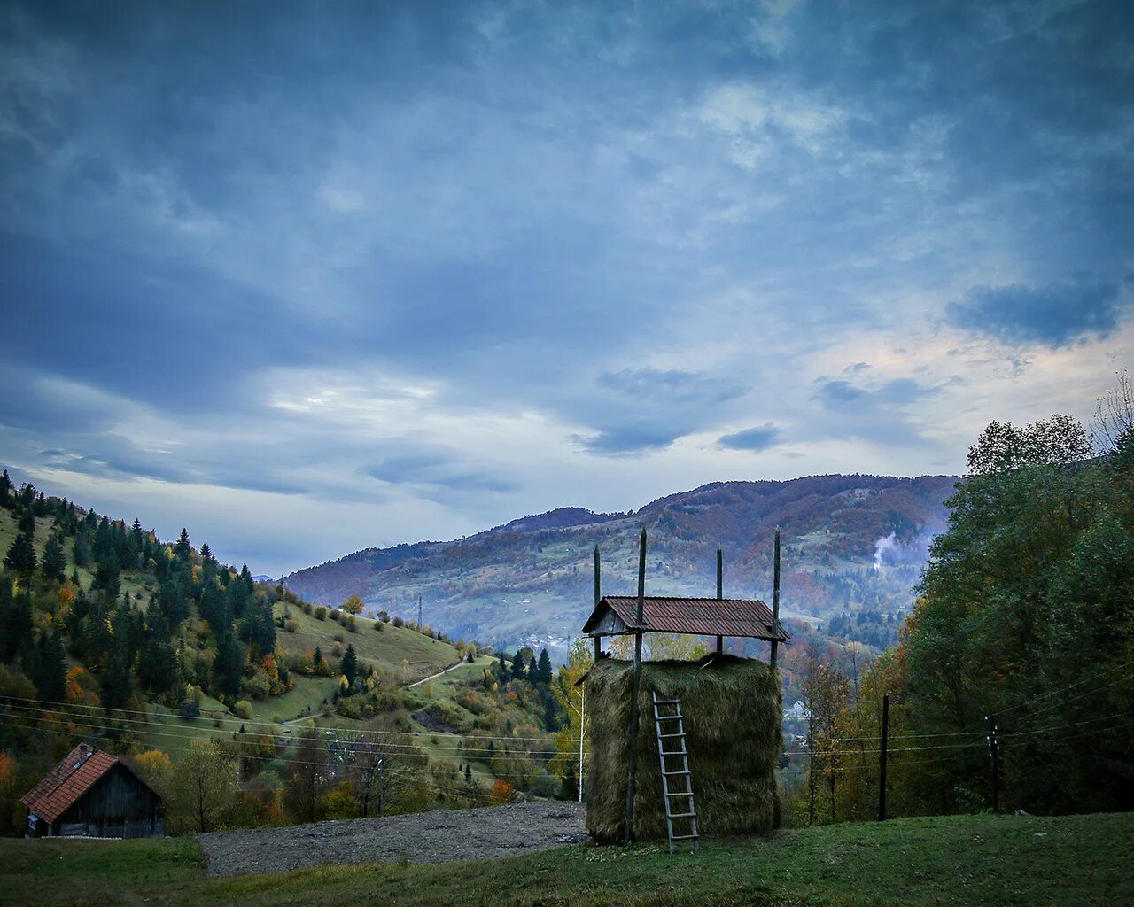 Село зелени. Украина природа. Карпаты зелень. Село Краса. Обои на рабочий стол Украина.