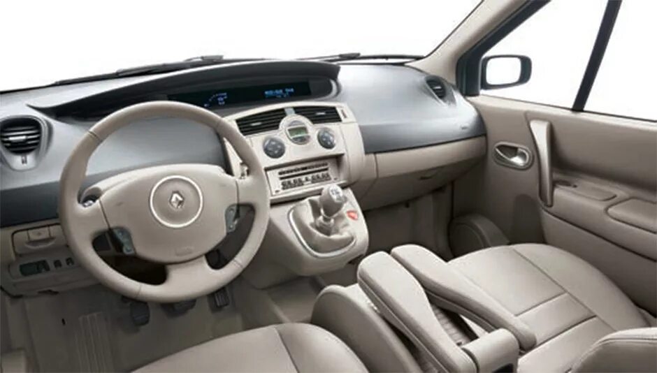 Снятие торпедо Рено Гранд Сценик 2 - Renault Scenic II, 1,9 л, 2005 года своими 