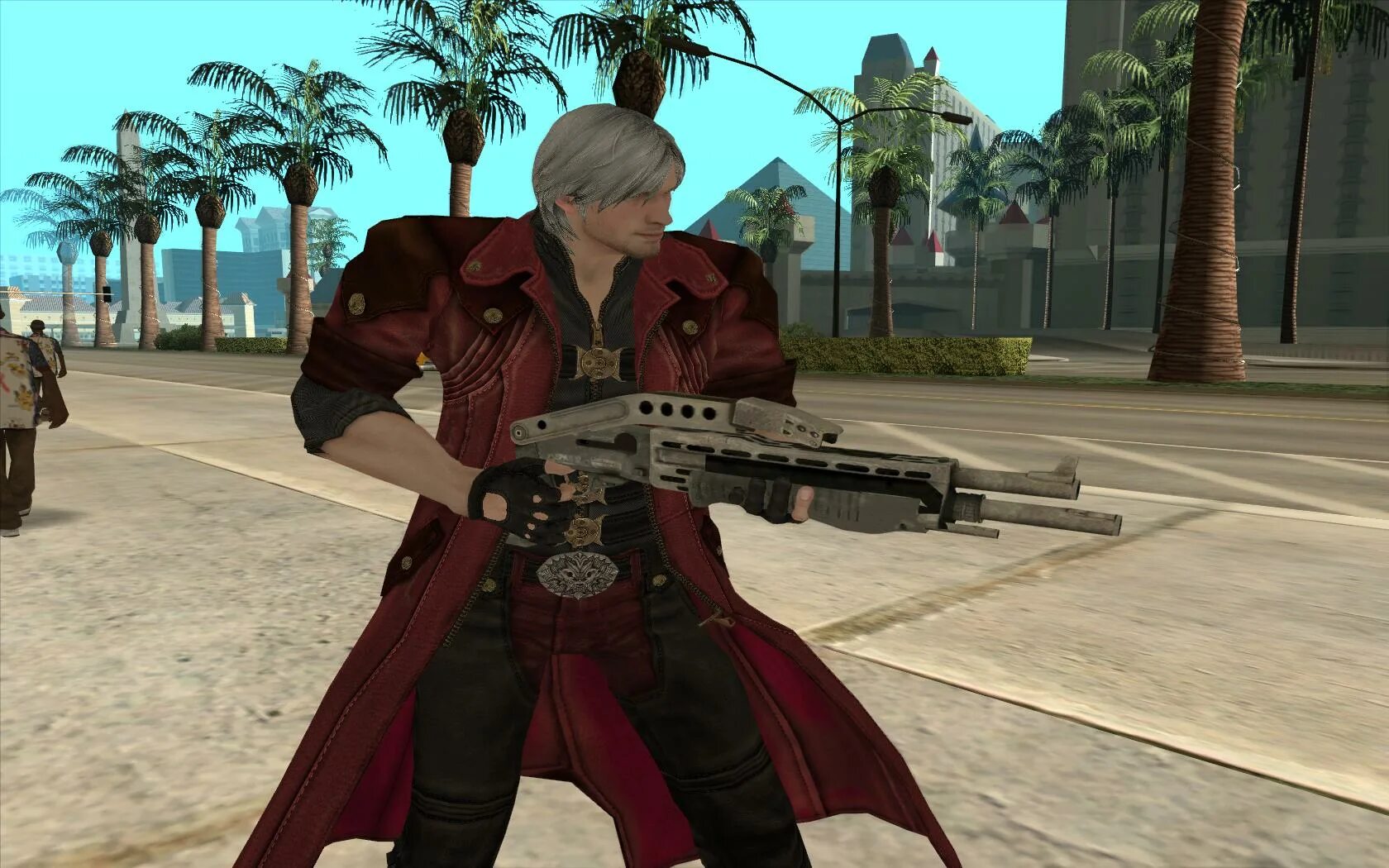 Данте сан. Devil my cry 1. devil may cry gta 5. devil may cry 5 gta san. gta 4 скин данте.