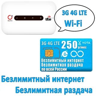Симкарта с безлимитным интернетом для роутера