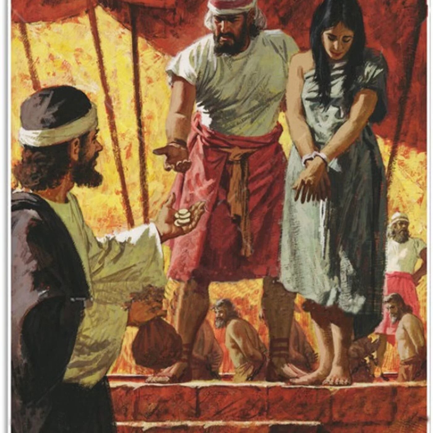 Могикане индейцы. Мужчина доминирует. Взял рабыню. Горячие эльфийки. В заложниках.