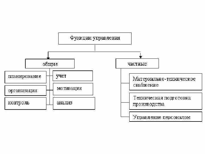 Формы функции управления