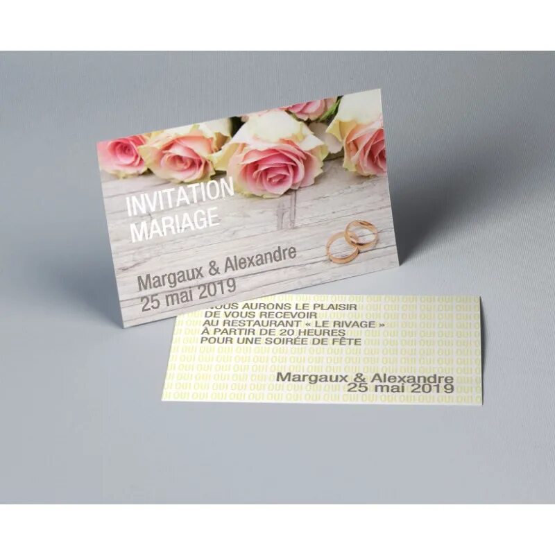 Carte d'Invitation exercice. Carte visite Flower Store. Creative Invitation. Carte d'Invitation da une orgie.