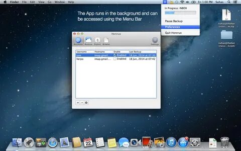 Почта mac os