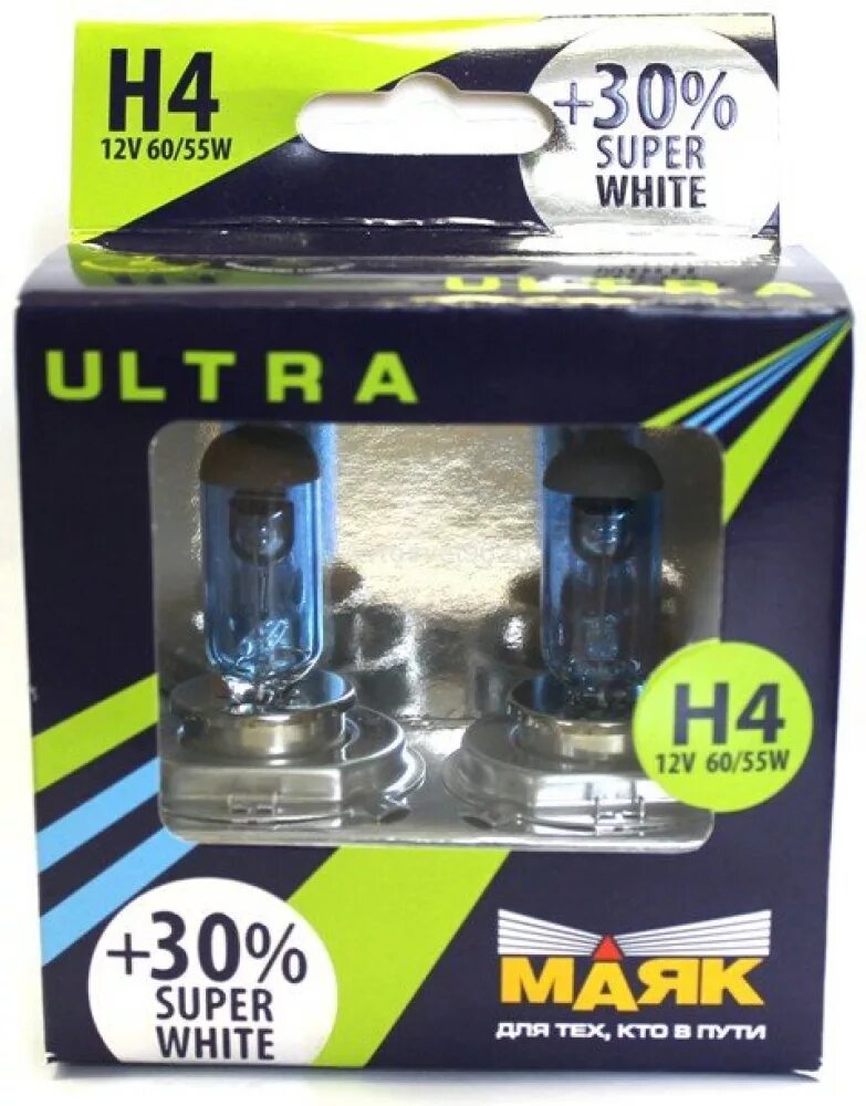 Лампа н-4 маяк 60/55+100% ultra super light. Лампа маяк 12в h3 55вт +150% white vision. Лампа автомобильная н4 12-100/90 p45t "маяк". Лампа галогенная маяк ultra white vision h4 (p43t) 12v 60/55w, 82420wv+150new. Автолампа 12v 60/55w h4 маяк 52420.