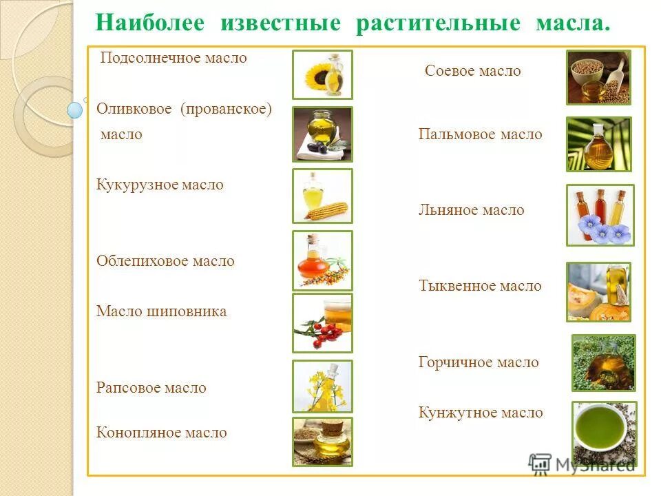 Чтобы получить растительное масло содержащее