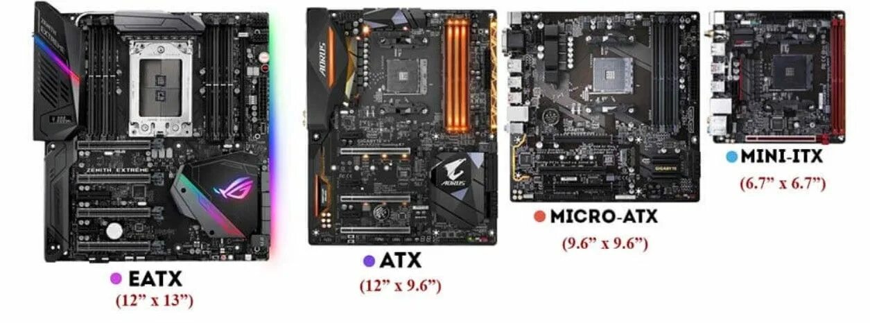 Системная плата форм факторы. Mini ATX размер материнской платы. Micro ATX vs Mini ITX. Mini ATX форм-факторы материнской платы. Micro ATX vs Mini ATX.