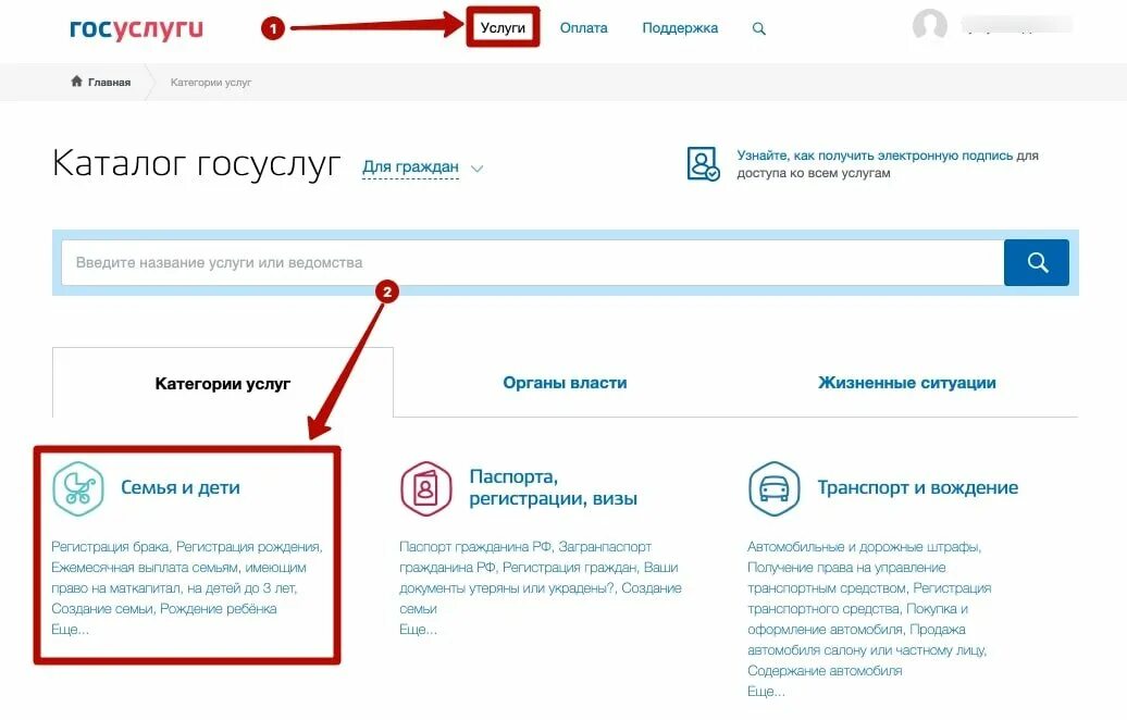 Оформить ежемесячную выплату через госуслуги