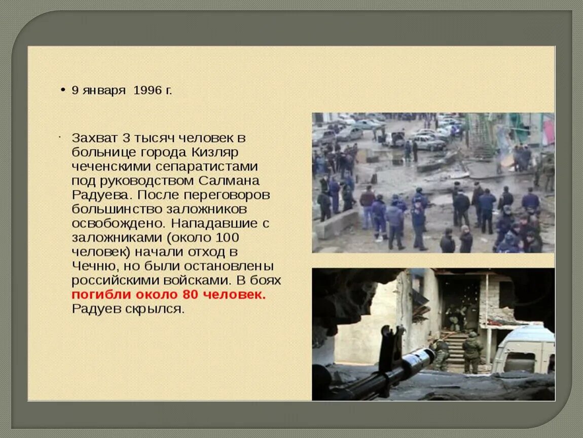 9 Января 1996 Кизляр Радуева. Террористический акт в Кизляре (9—18 января 1996). Захват заложников в Кизляре 1996. Террористический акт в Кизляре 1996 роддом. От 1 июля 1996 г