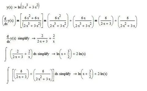 Производная у 2 x 1 x2