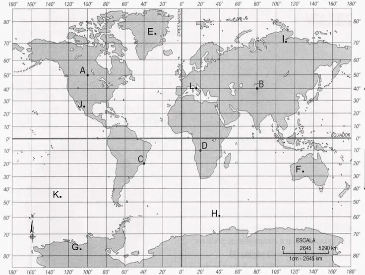 Map latitude longitude
