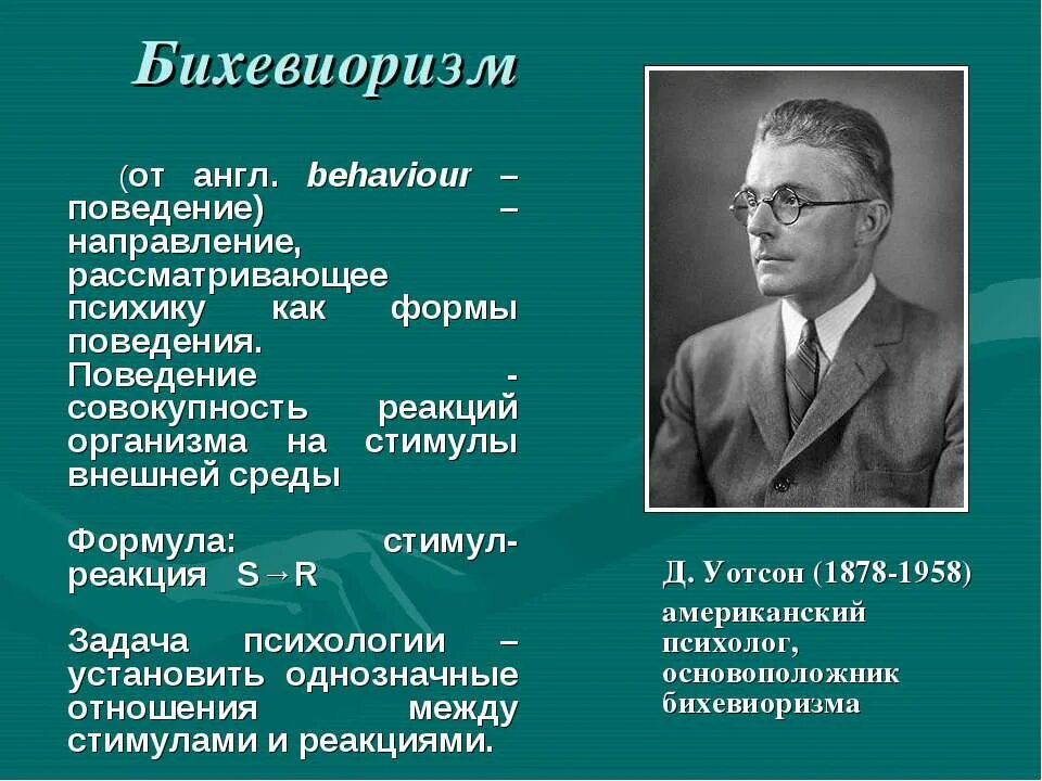 Поведение как объект изучения