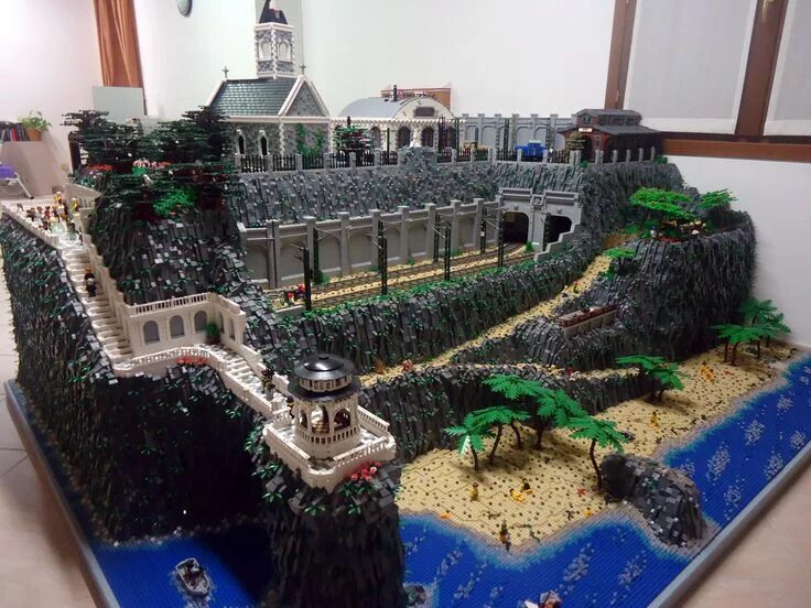 Dad and Son Create Massive and Highly Detailed Custom LEGO Submarine