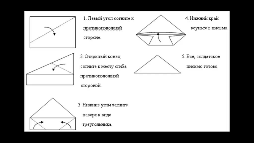 Как свернуть письмо треугольником. Как делать письмо треугольник. Письмо треугольник схема. Как делать треугольный конверт.