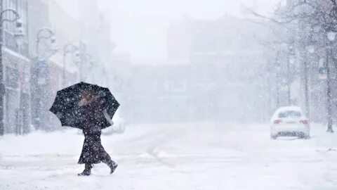 Видим снег