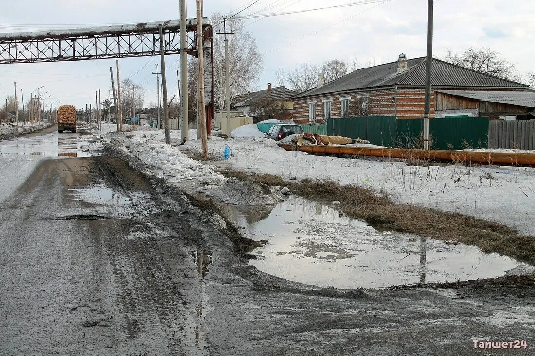 Талые воды с полей