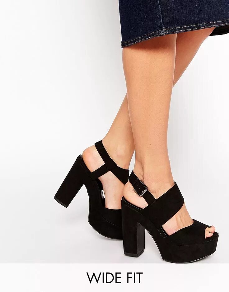 Босоножки женские широкие. Босоножки New look wide Fit черные. Wide Fit обувь босоножки. Босоножки на устойчивом каблуке. Черные босоножки на каблуке.