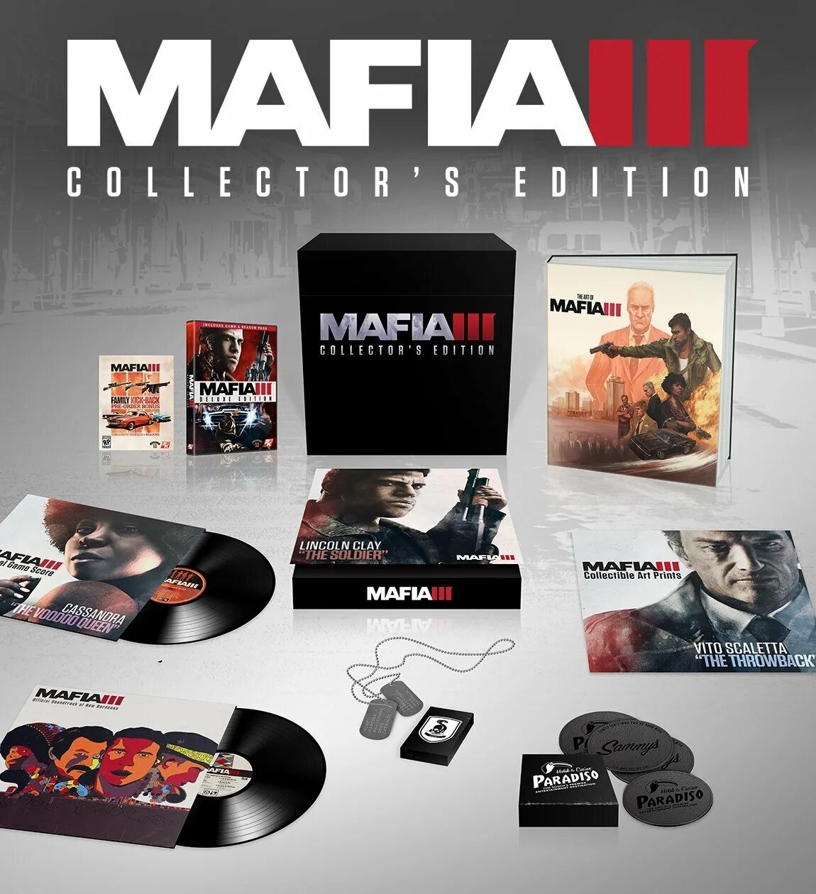 Мафия 3 на пс 3. Мафия 3 коллекционное издание. Mafia 3 Collectors ps4. Мафия 2 коллекционное издание на ps4. Mafia 3 Collector's Edition.