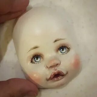 Лицо для ватной игрушки