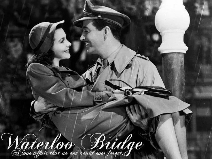 Вивьен ли мост. Мост Ватерлоо 1940. Вивьен ли мост Ватерлоо. Мост Ватерлоо Лондон.