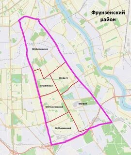 Фрунзенский районный санкт петербурга