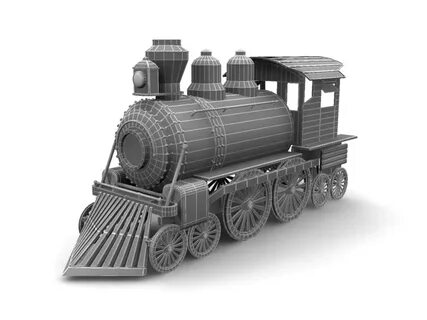 Train 3d model
