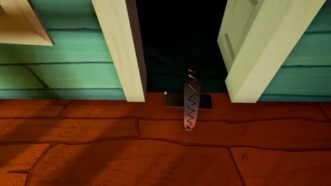 That not my neighbor open the door
