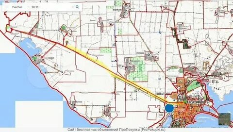 Кадастровая карта евпатории 2024