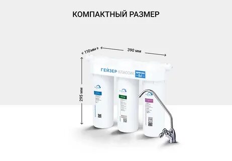 Размеры гейзера