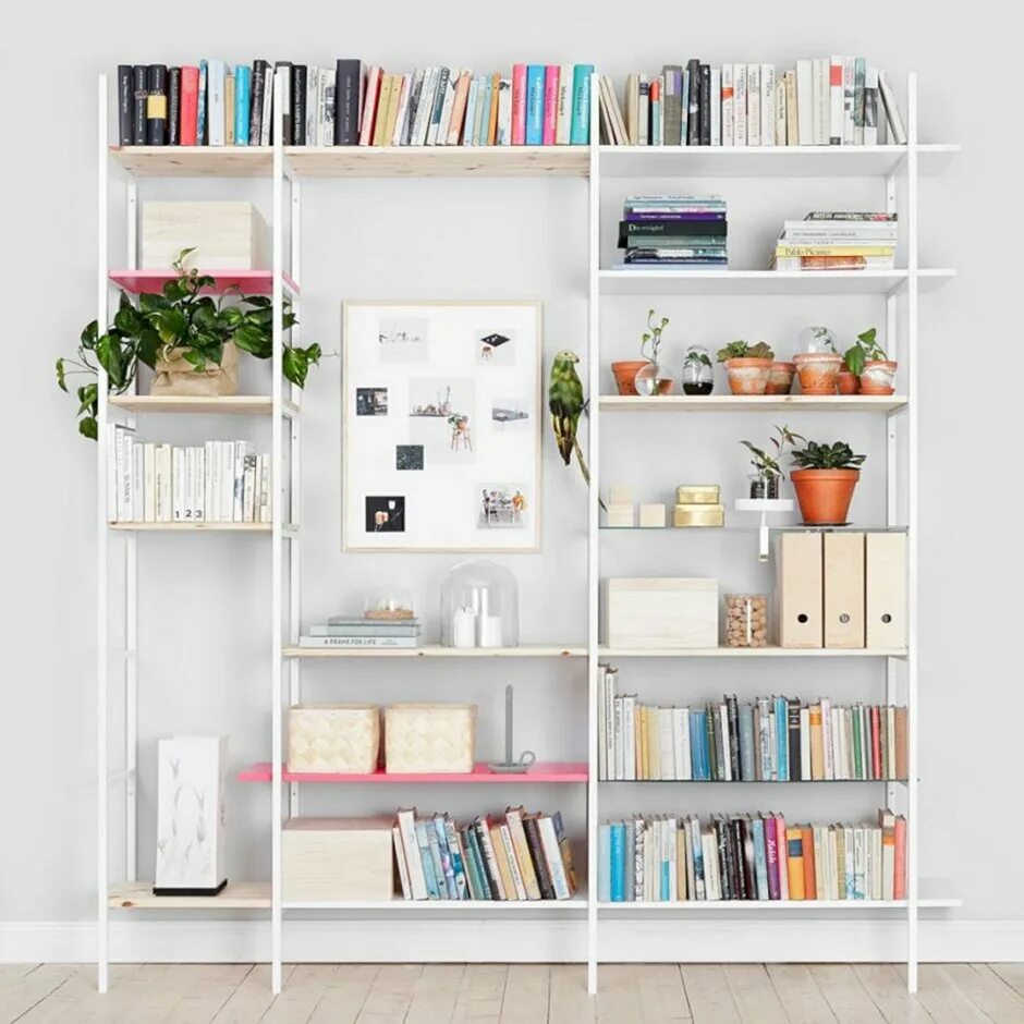 Стеллаж четырехуровневый halos storage rack. Оригинальные стеллажи. Полку много. Полки в интерьере. Стеллаж икеа белый.