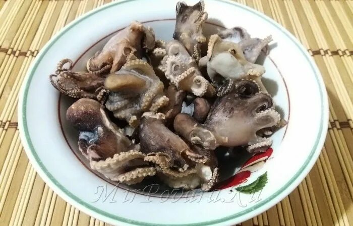 Жареные осьминожки на сковороде рецепт с фото Жареные осьминожки, 40 пошаговых рецепта жареные осьминожки рецепты с фото C