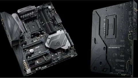 Материнская плата asus rog am4
