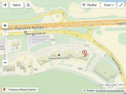 Краснодарская 21 на карте
