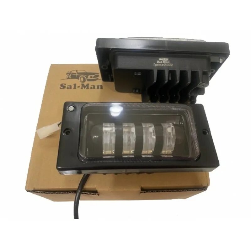 Led sal man. Led ПТФ ВАЗ 2110 Sal-man. ПТФ Sal-man 2114. Противотуманные фары led 50w ВАЗ 2110. Led противотуманные фары ВАЗ 2114.