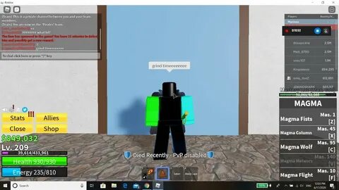 Blox fruit сброс статов