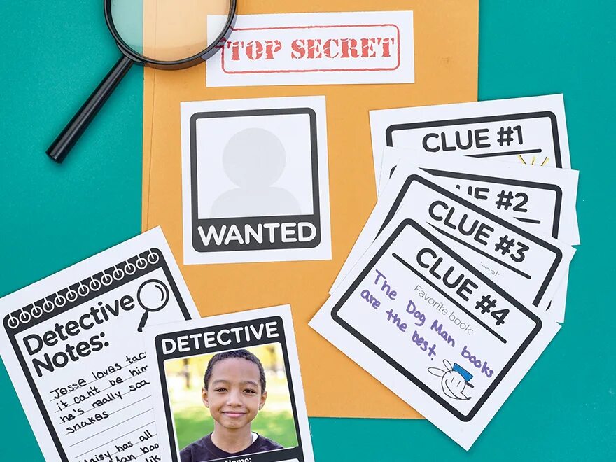 Читать класс детектив. Detective clues. Detective game for Kids. Детектив Party. Детектив пати примеры заданий.