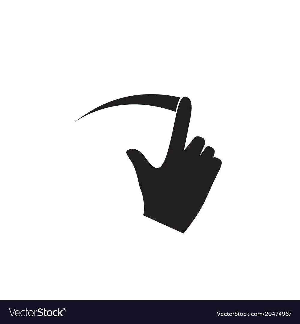 Screen swipe