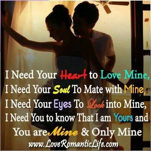 Only i need