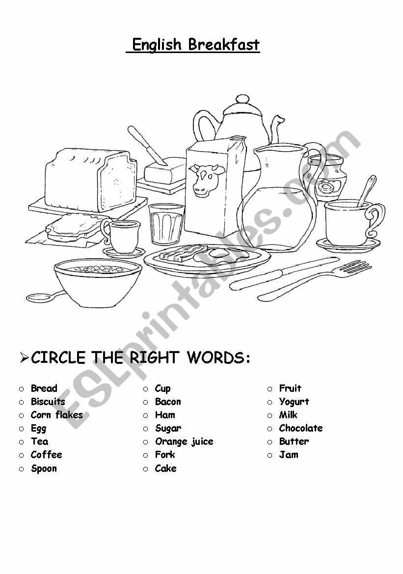 Circle the add word out breakfast. Breakfast worksheet. breakfast lunch dinner worksheets. full english breakfast worksheet. breakfast worksheets for kids.