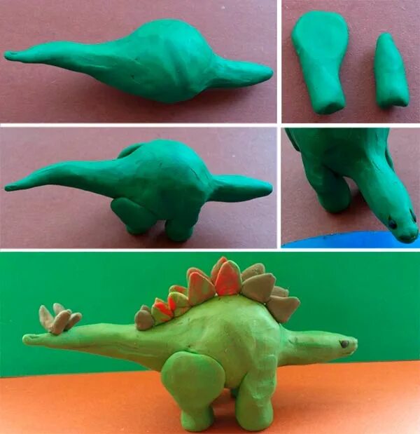 Как лепить динозавров. Динозавр Стегозавр из пластилина. Лепка динозавров. Динозавр лепка для детей. Лепка динозавров из пластилина.