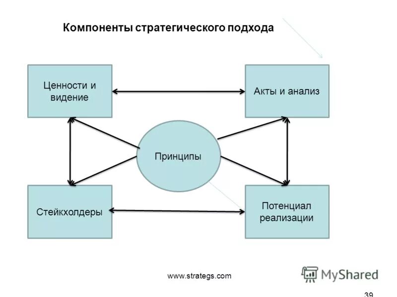 стратегия и принципы исследования